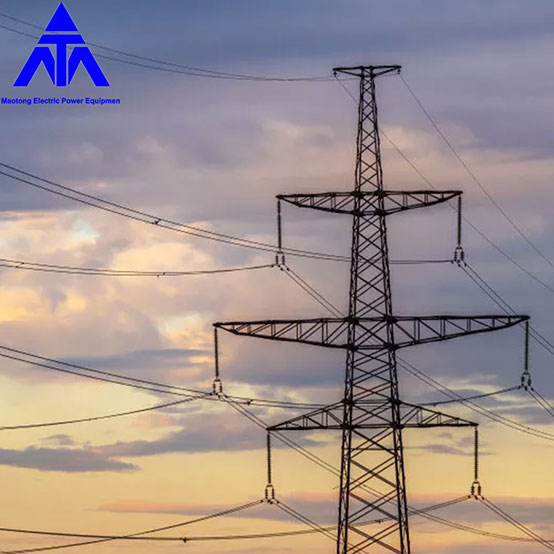 220 KV Hot Dip Angle Galvanized Steel High Voltage Electric Power Transmission Line Tower