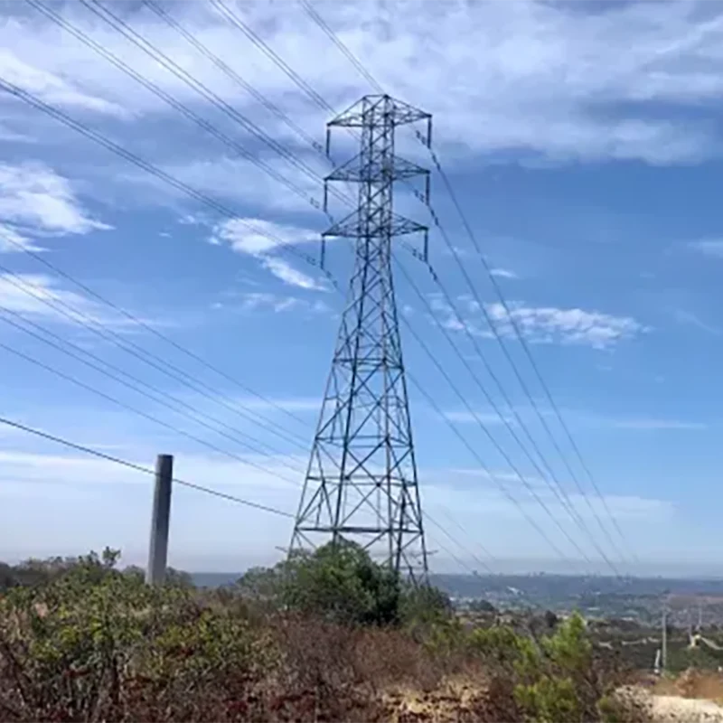 Straight High Voltage Tower