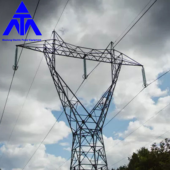 1000KV Power Transmission Across Angle Steel Towers