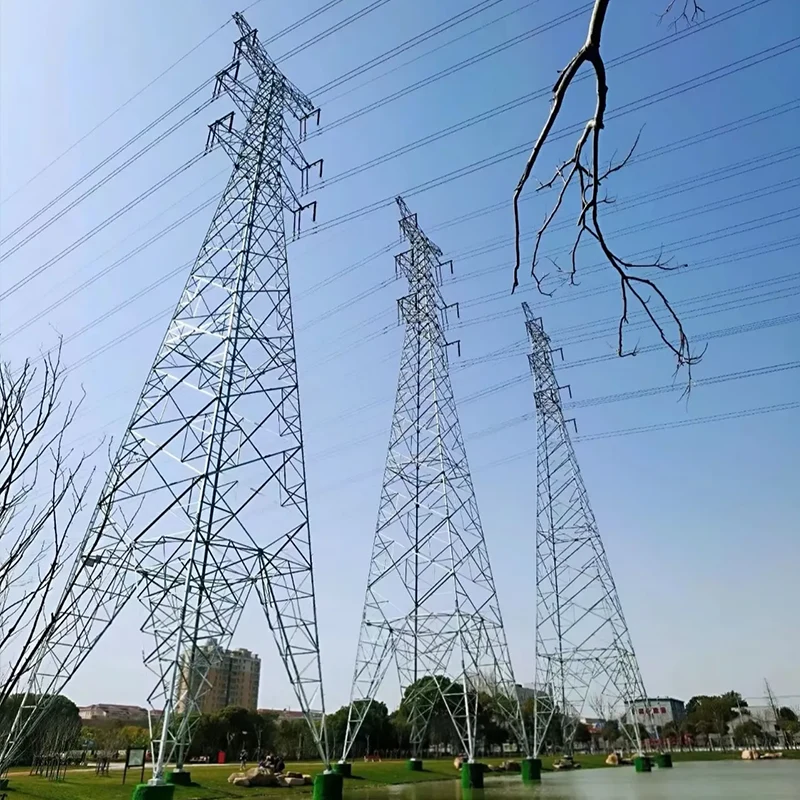Metal Monitoring Steel Pipe Tower