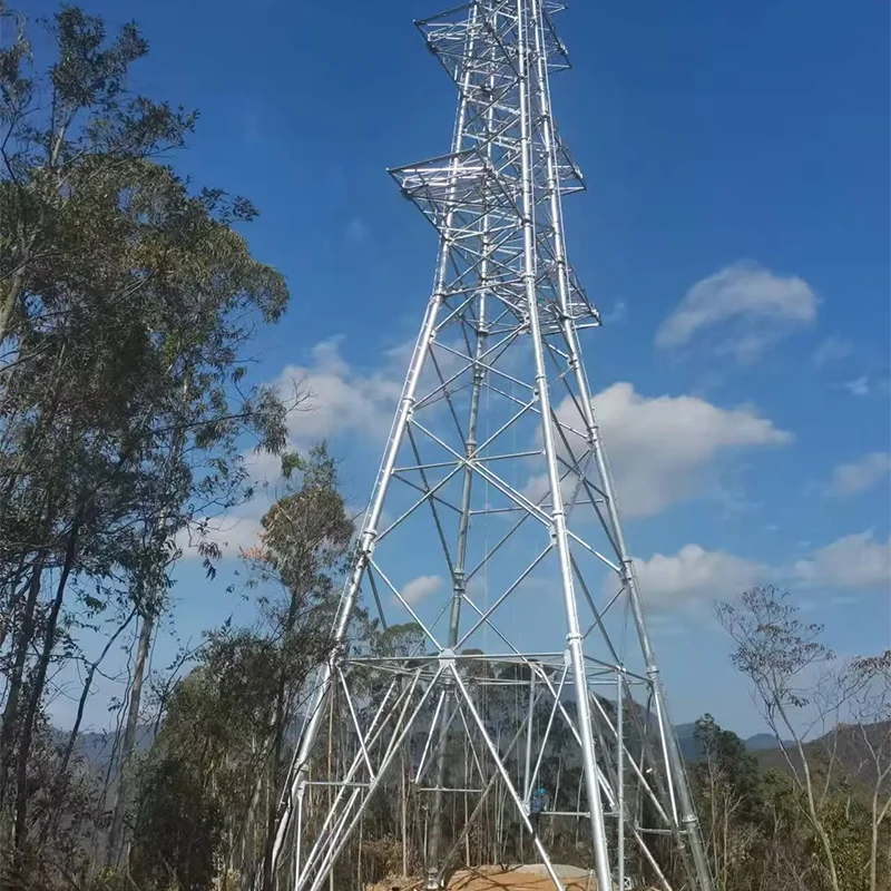 Communication Angle Steel Lattice Tower