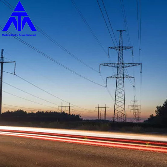 Double Circuit Electric Steel Power Tension Tower