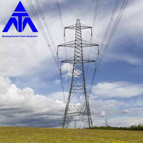High Voltage 750 KV Transmission Electric Tower