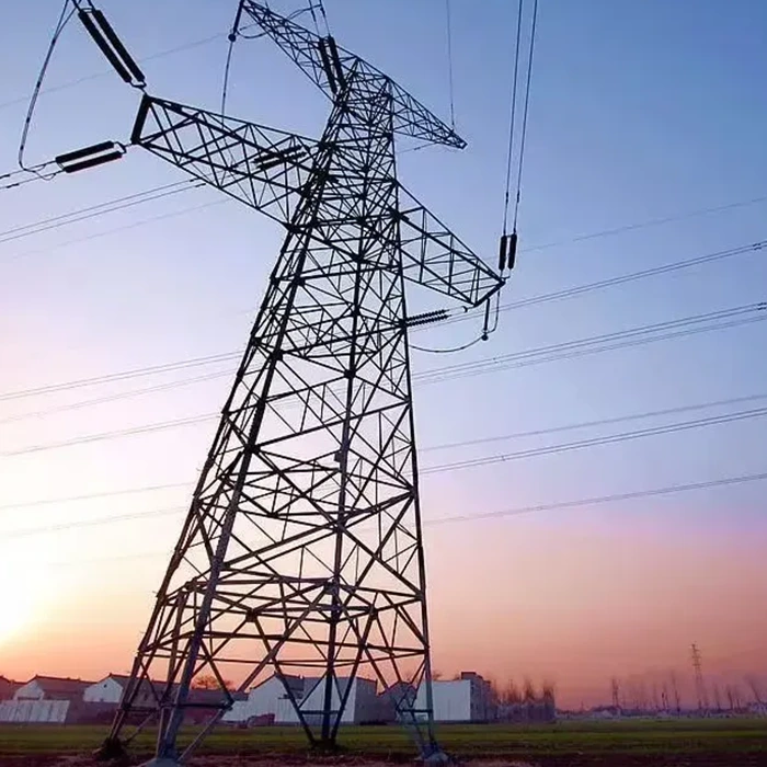 Galvanized Steel Power Transmission Tower