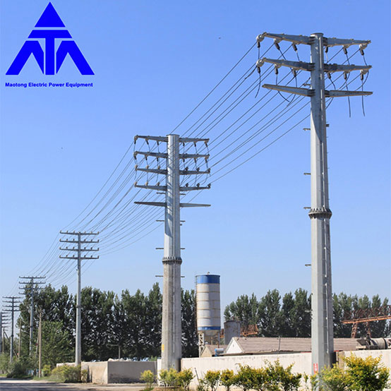 Monople Single Tubular Electric Pole Tower