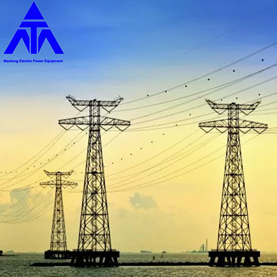 Electric Power Tower 10KV to 220KV Steel Pipe Lattice Tower