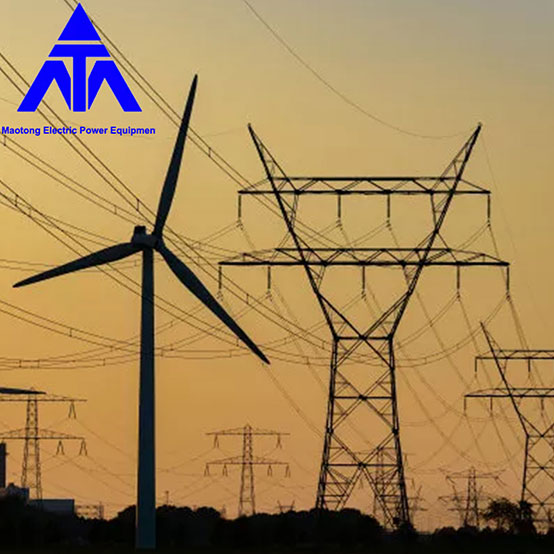 Angle Steel 330KV High Voltage Electric Transmission Tower