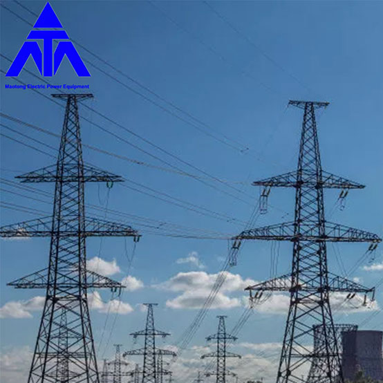 Transmission Electric Line Angle Tower 110kv 132kv 230kv