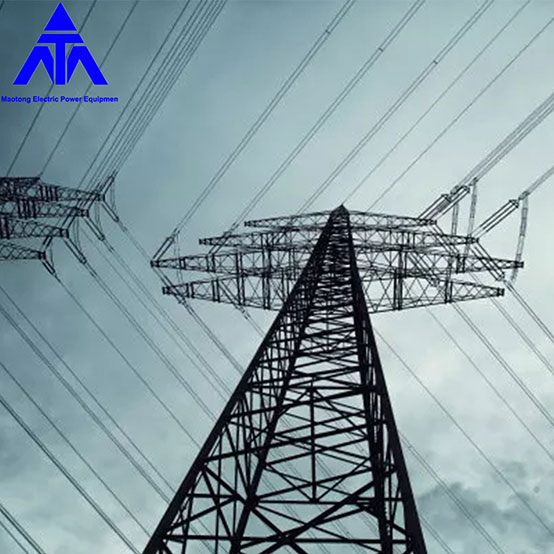 3 Legs 4 Legs Tube Steel Pipe Transmission Line Electric 110-500KV