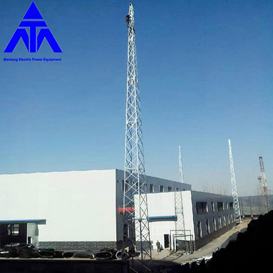 Protection Lightning Tower Antenna Steel Angle Iron Tower