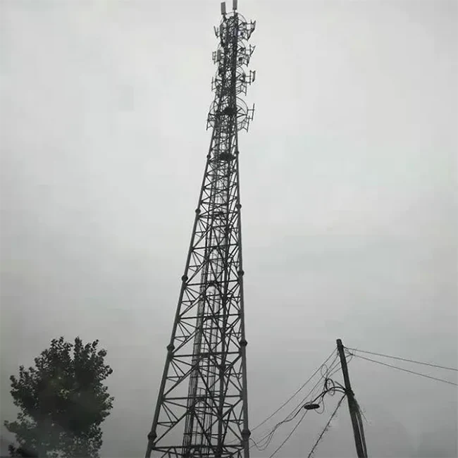 Self-Supporting Angle Steel Tower