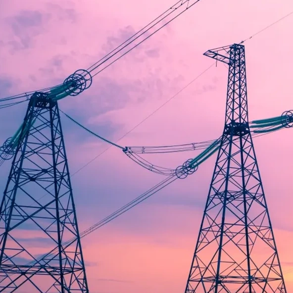 High Voltage Power Tower