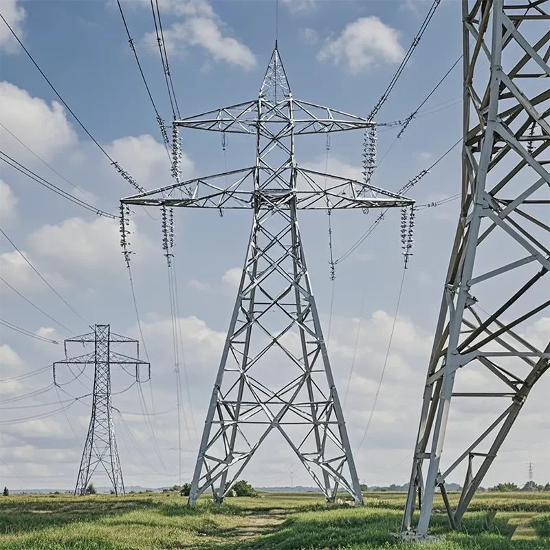 Communication Angle Steel Lattice Tower