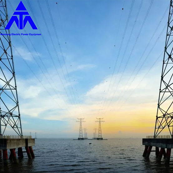 Angle Steel 330KV High Voltage Electric Transmission Tower