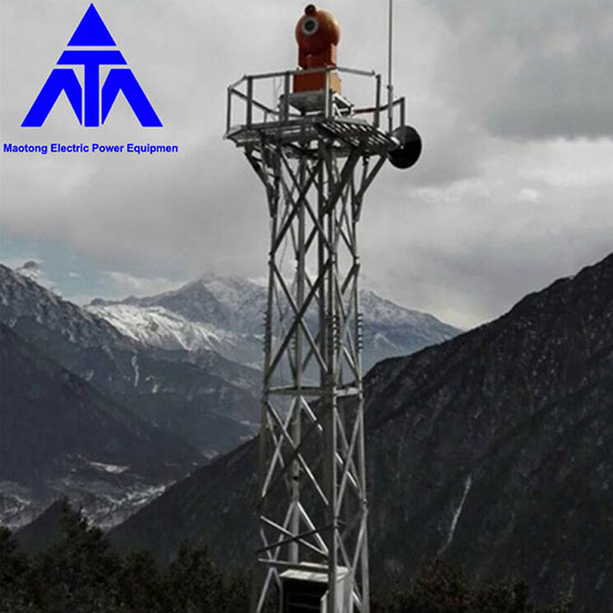 Angle Steel Lattice Monitoring Tower 10-50m Lookout Watchtower