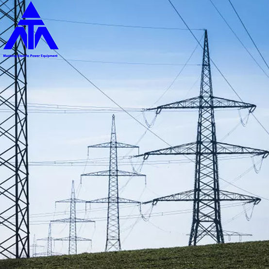 Double Circuit Electric Steel Power Tension Tower