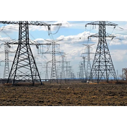 Galvanized Transmission Tower