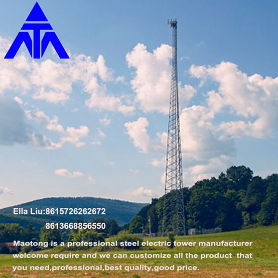 Communication Tower Angle Steel Lattice Tower