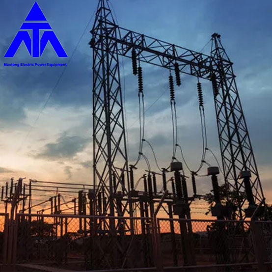 Transformer Electric Transmission Substation Structure 220kv