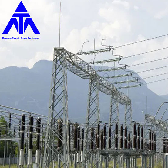 Q420 Electric Substation Steel Structures Power Transformer