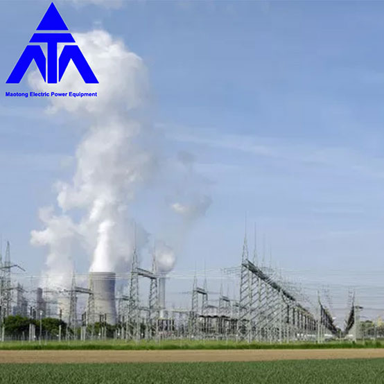 Transformer Electric Transmission Substation Structure 220kv