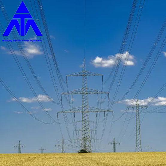 1000KV Power Transmission Across Angle Steel Towers
