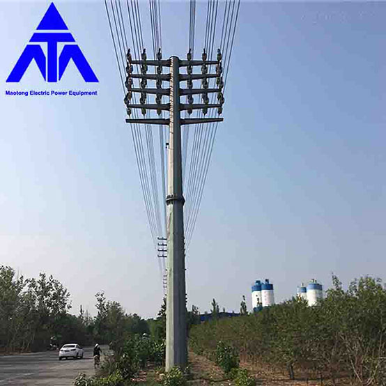 Monople Single Tubular Electric Pole Tower