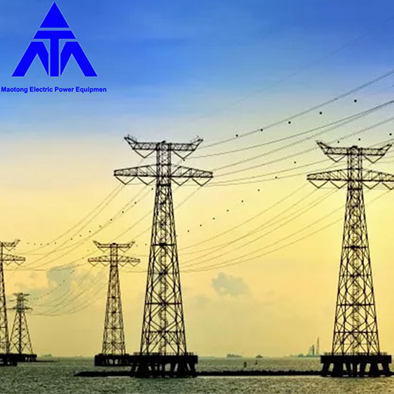 Angle Steel 330KV High Voltage Electric Transmission Tower