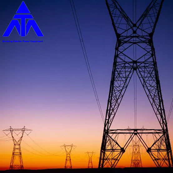 1000KV Power Transmission Across Angle Steel Towers