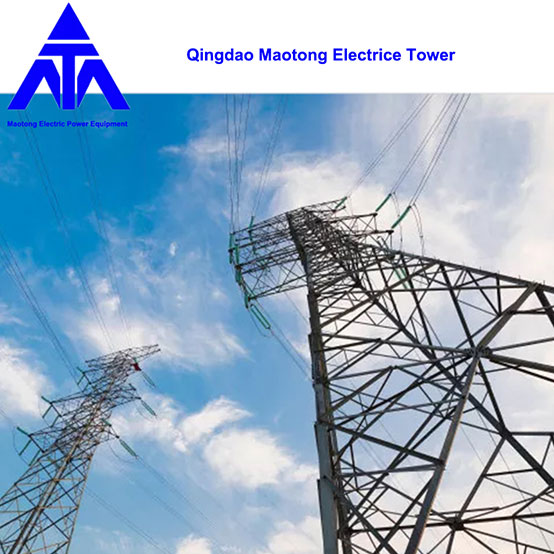 Transmission Angular Steel Line Tower 110 KV