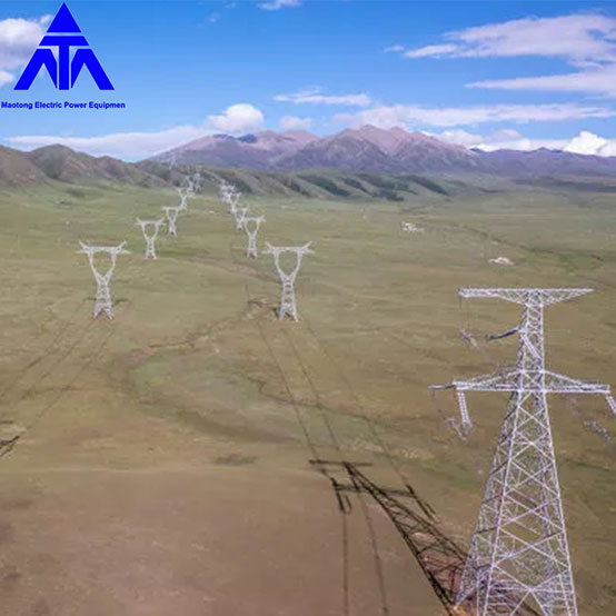 3 Legs 4 Legs Tube Steel Pipe Transmission Line Electric 110-500KV