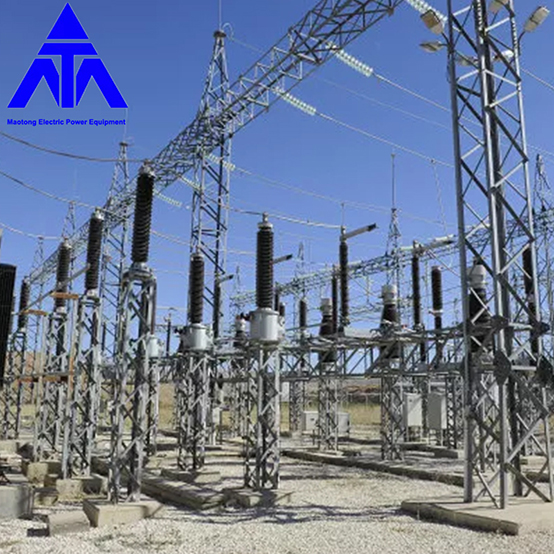 Q235B Q355B Electric Substation Steel Structure