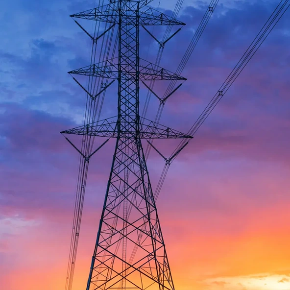 High Voltage Power Tower
