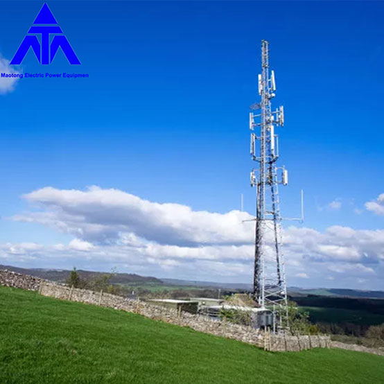 4G 5G High Density Telecommunication Tower Steel Pipe