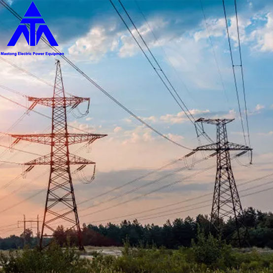Transmission Angular Steel Line Tower 110 KV