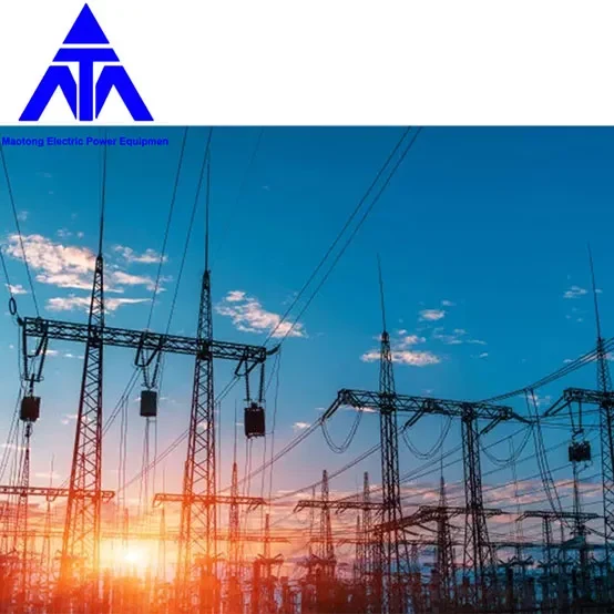 Electrical Power Transmission Substation Structures Steel Galvanized