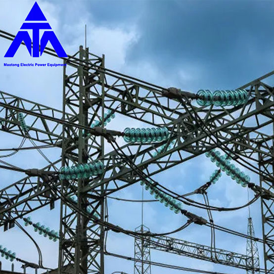 500KV Substation Structure Electricity Transmission Line