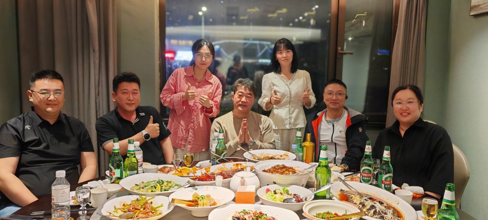 Gared successfully received Korean customers and drew a new blueprint for international cooperation
