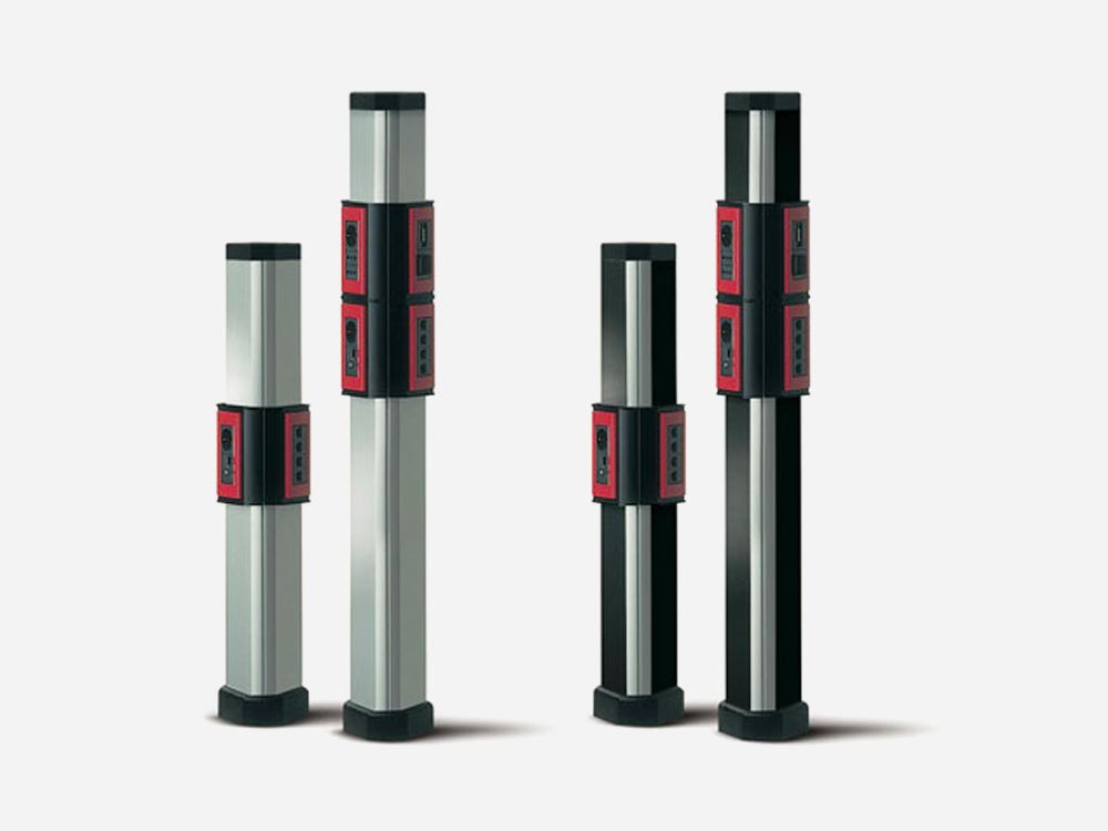 Socket points column