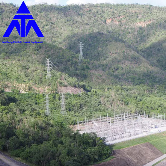 Power Line Tower Angle Steel Tubular Lattice Tower