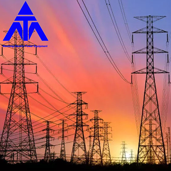 Angle Steel Pipe Tower 330KV Hot Dip Galvanized Steel Tower