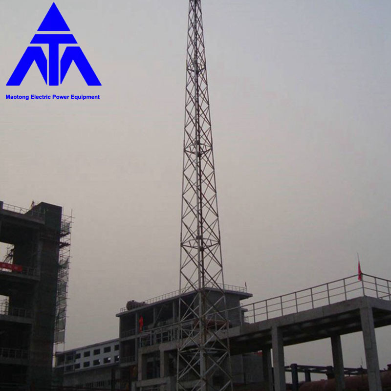 Galvanized Lattice Steel Lightning Support Tower