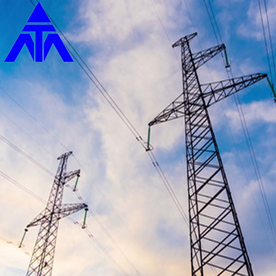 Steel Pipe Electric Tower Transmission Line Steel Tower