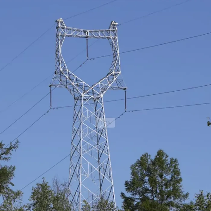 Galvanized Steel Power Transmission Tower