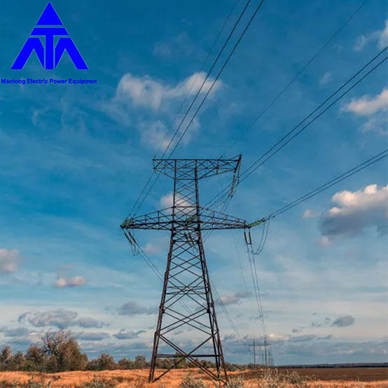 Transmission Angular Steel Line Tower 110 KV