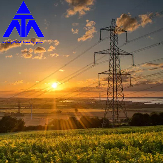 Aangle Iron Electric Power Q345 10KV 33KV Transmission Line Tower