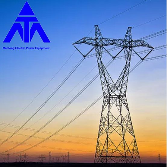 Angle Steel Pipe Tower 330KV Hot Dip Galvanized Steel Tower